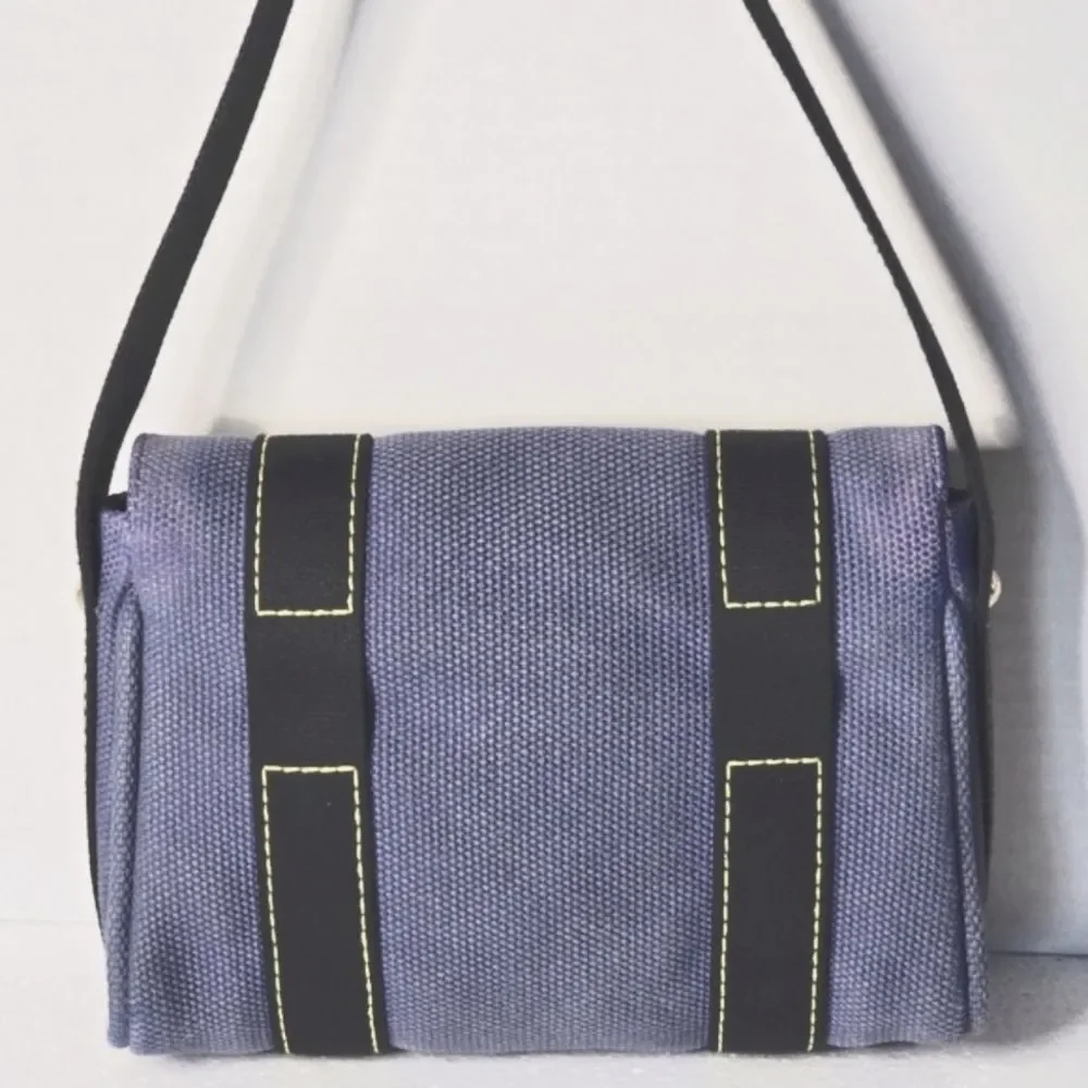 Louis Vuitton Blue Canvas Antigua Sac Rabat Bag